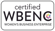 WBE certified, women owned enterprise